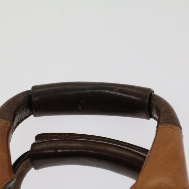 Chloe Etel Hand Bag Leather Brown yb342