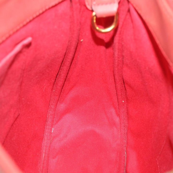 Chloe Eden Shoulder Bag Leather Red yb404