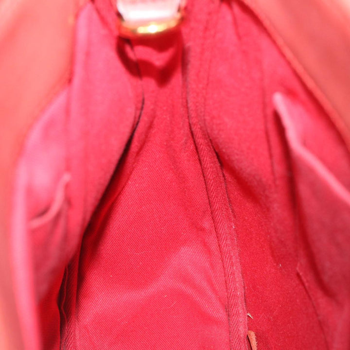 Chloe Eden Shoulder Bag Leather Red yb404