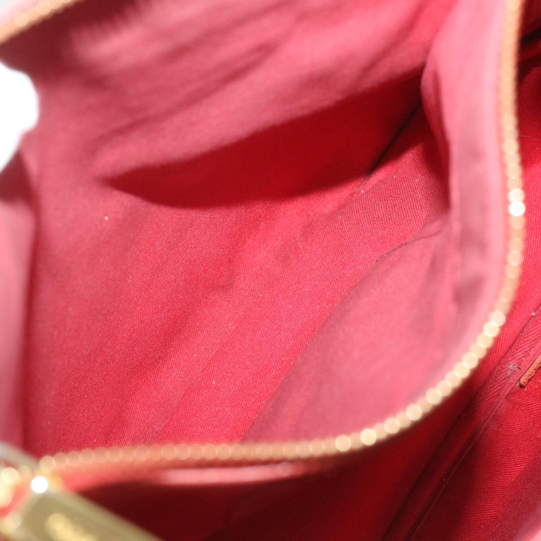 Chloe Eden Shoulder Bag Leather Red yb404