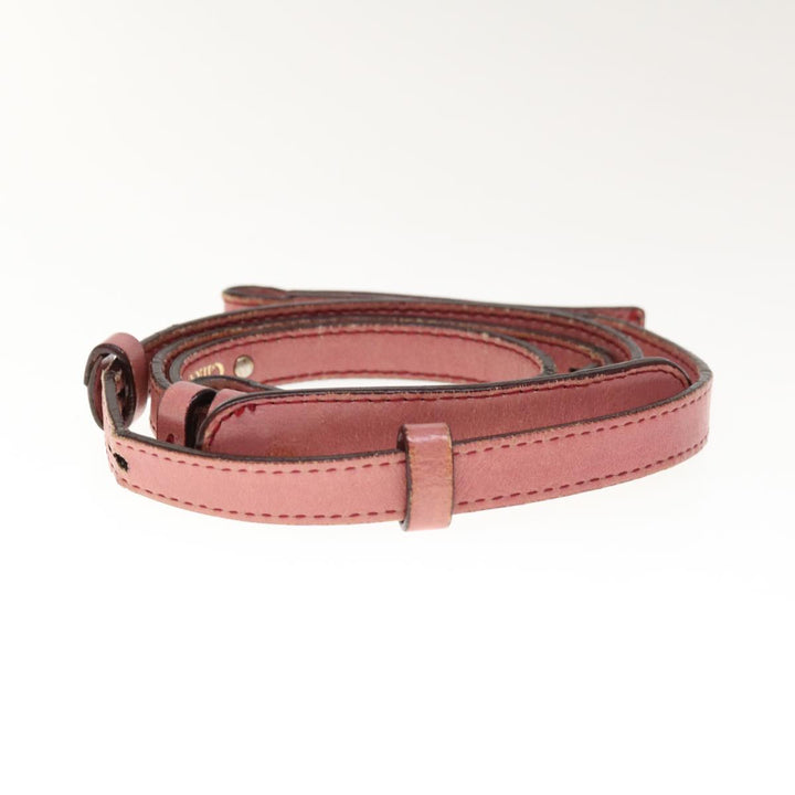 Chloe Etel Shoulder Bag Leather 2way Pink yb497