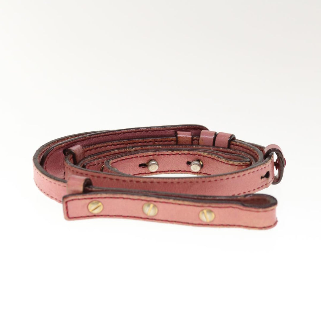 Chloe Etel Shoulder Bag Leather 2way Pink yb497