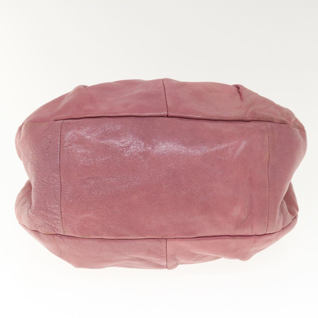 Chloe Etel Shoulder Bag Leather 2way Pink yb497