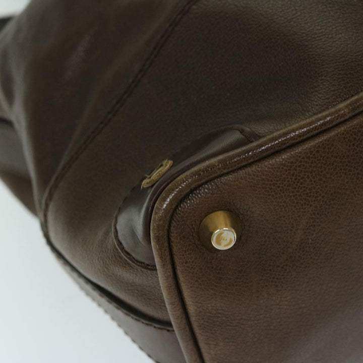 Chloe Kerala Hand Bag Leather Brown 03 08 51 5811 yb521