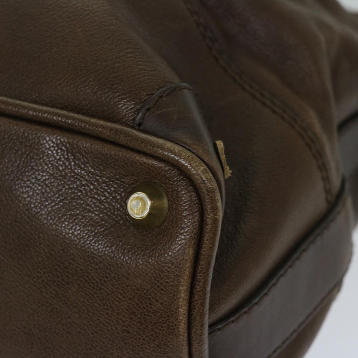 Chloe Kerala Hand Bag Leather Brown 03 08 51 5811 yb521