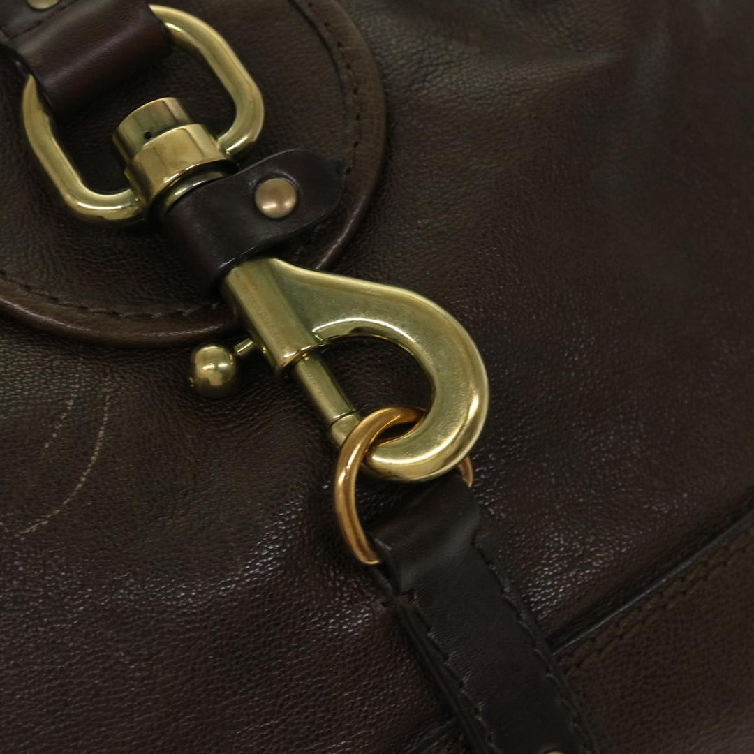 Chloe Kerala Hand Bag Leather Brown 03 08 51 5811 yb521