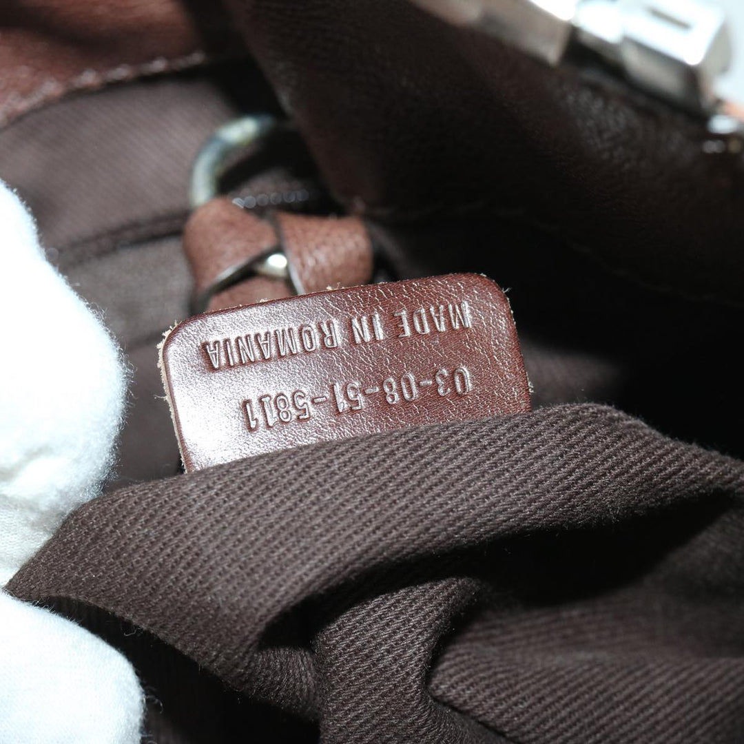 Chloe Kerala Hand Bag Leather Brown 03 08 51 5811 yb521