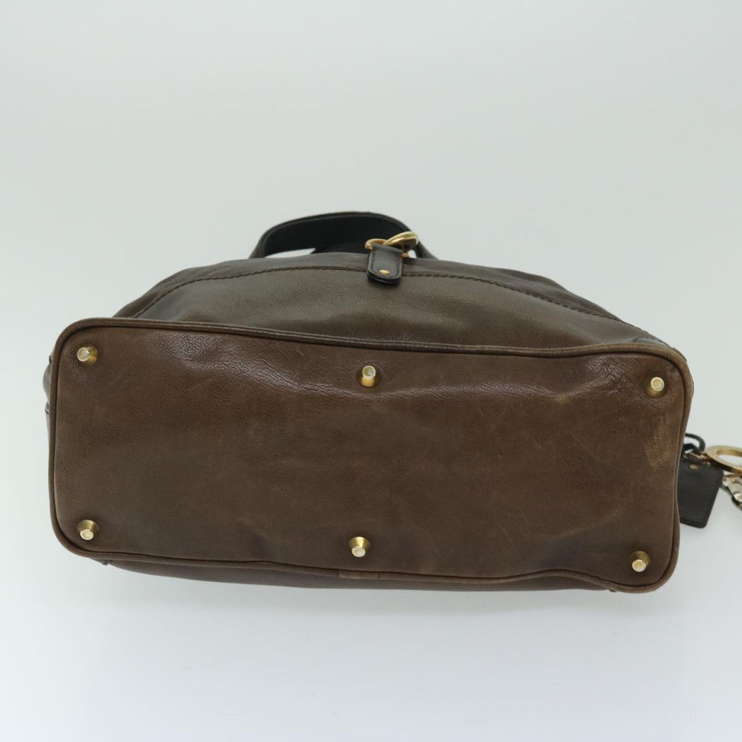 Chloe Kerala Hand Bag Leather Brown 03 08 51 5811 yb521