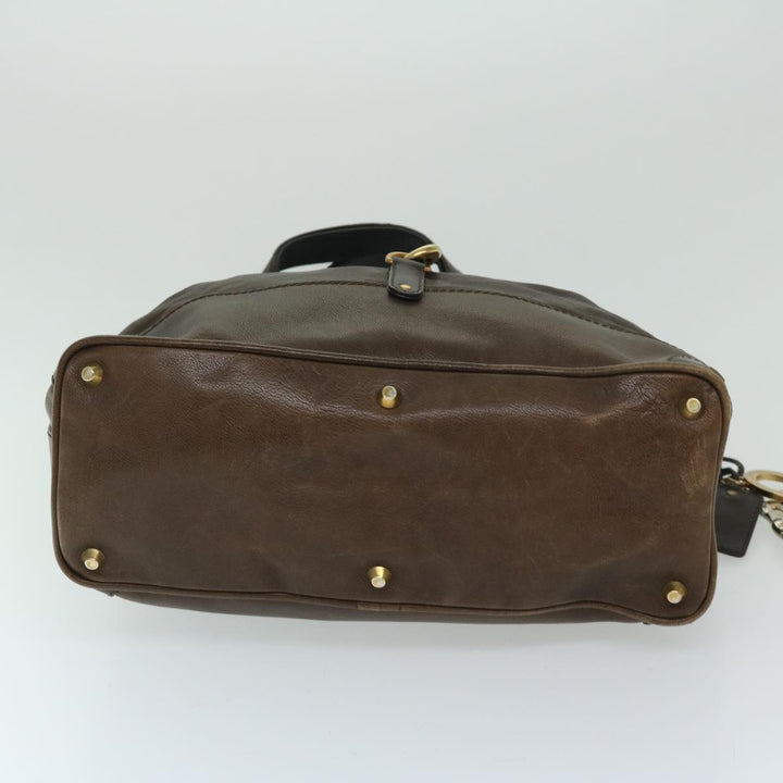 Chloe Kerala Hand Bag Leather Brown 03 08 51 5811 yb521