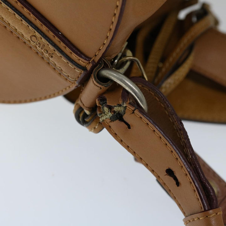 Chloe Sam Mini Boston Paddington Bag Leather Brown 03 12 51 65 5811 yb532