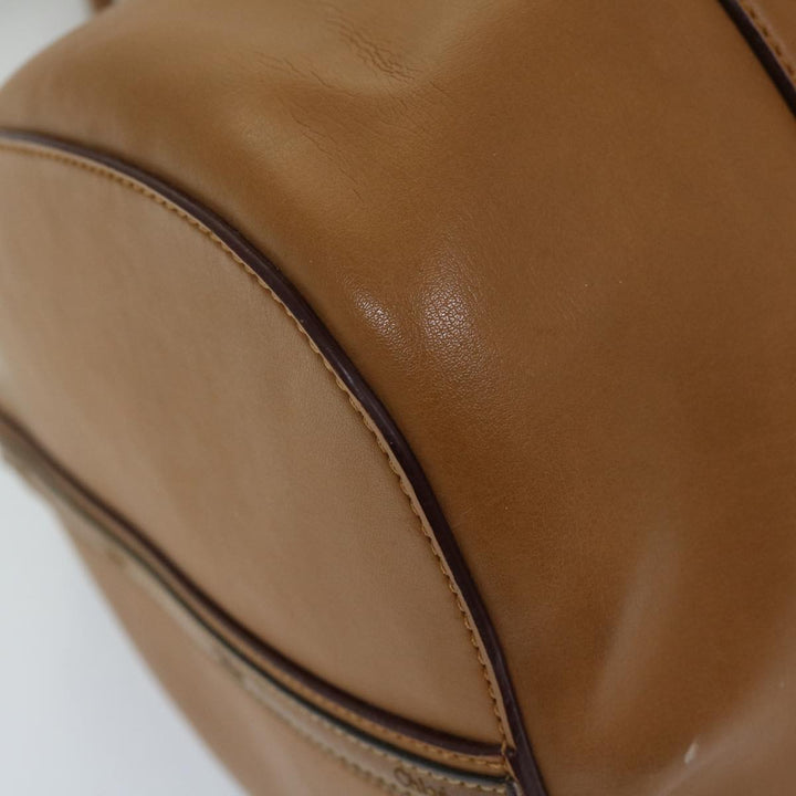 Chloe Sam Mini Boston Paddington Bag Leather Brown 03 12 51 65 5811 yb532