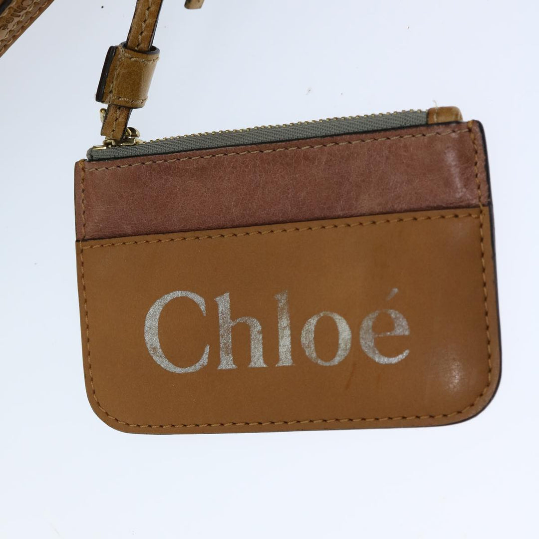 Chloe Sam Mini Boston Paddington Bag Leather Brown 03 12 51 65 5811 yb532