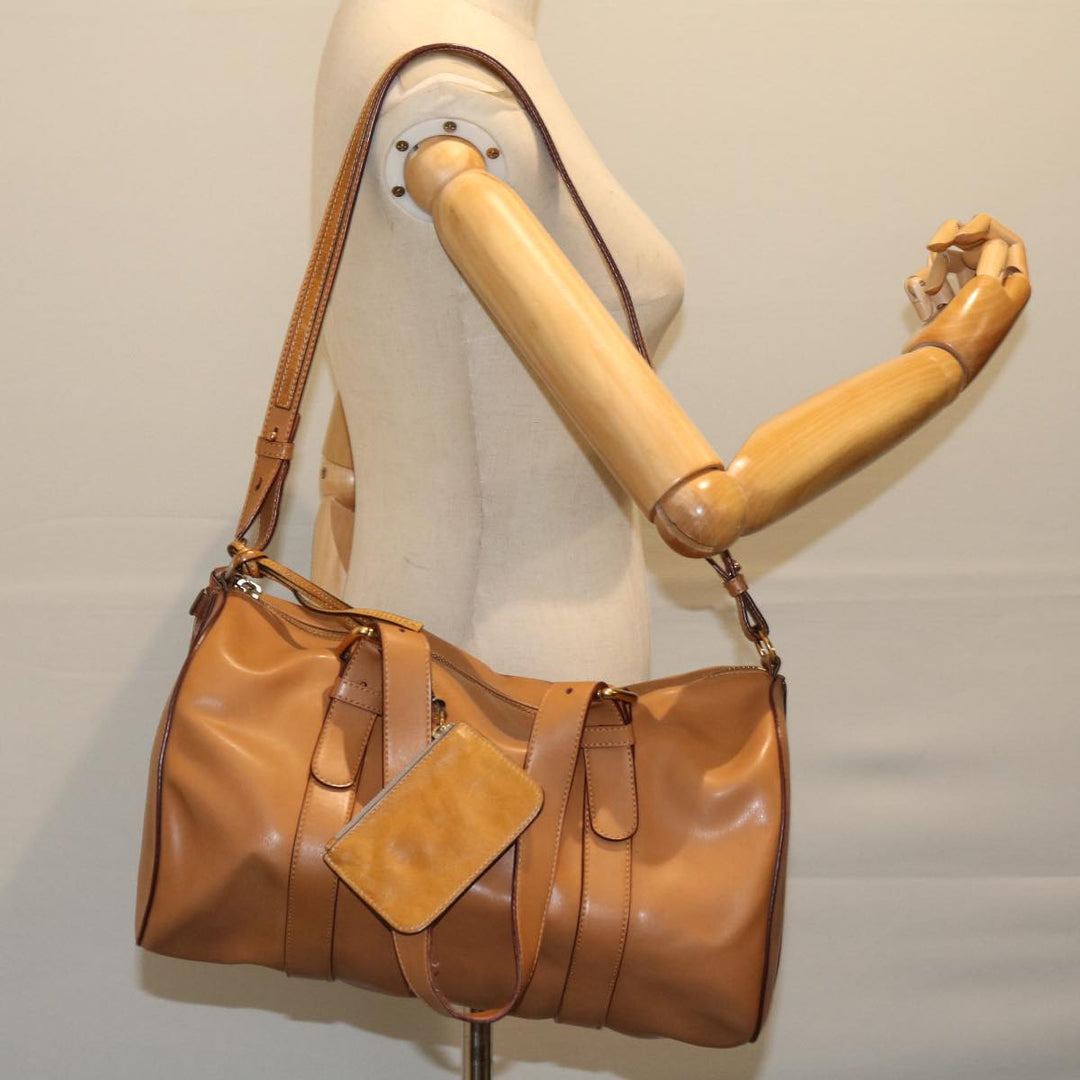 Chloe Sam Mini Boston Paddington Bag Leather Brown 03 12 51 65 5811 yb532