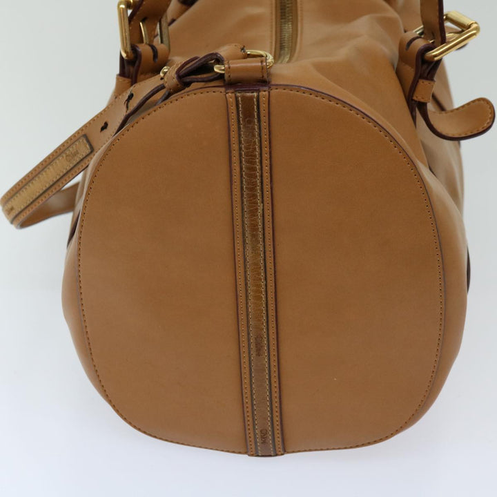 Chloe Sam Mini Boston Paddington Bag Leather Brown 03 12 51 65 5811 yb532