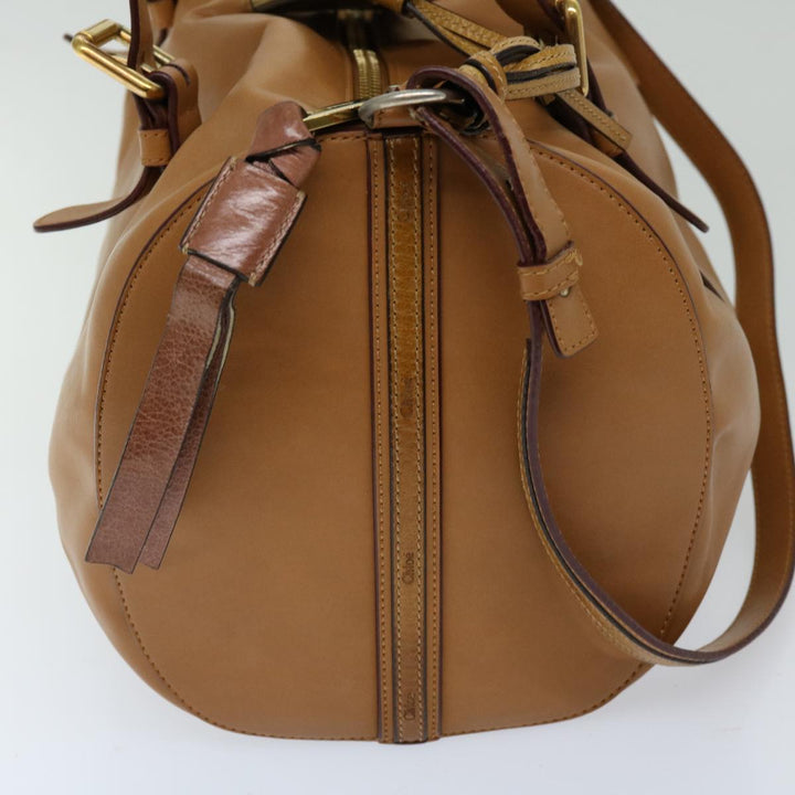 Chloe Sam Mini Boston Paddington Bag Leather Brown 03 12 51 65 5811 yb532