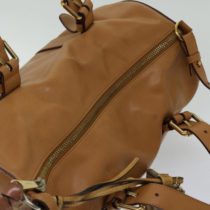 Chloe Sam Mini Boston Paddington Bag Leather Brown 03 12 51 65 5811 yb532