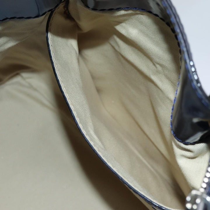 Chloe Kerala Hand Bag Enamel Black yb548