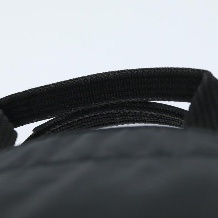 BurberrySs Blue Label Hand Bag Nylon Black Auth yb556