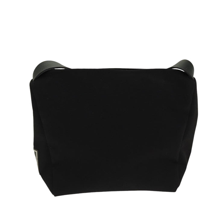 Top Quality Chanel Sports Line Shoulder Bag Canvas Black Silver CC Auth yb682