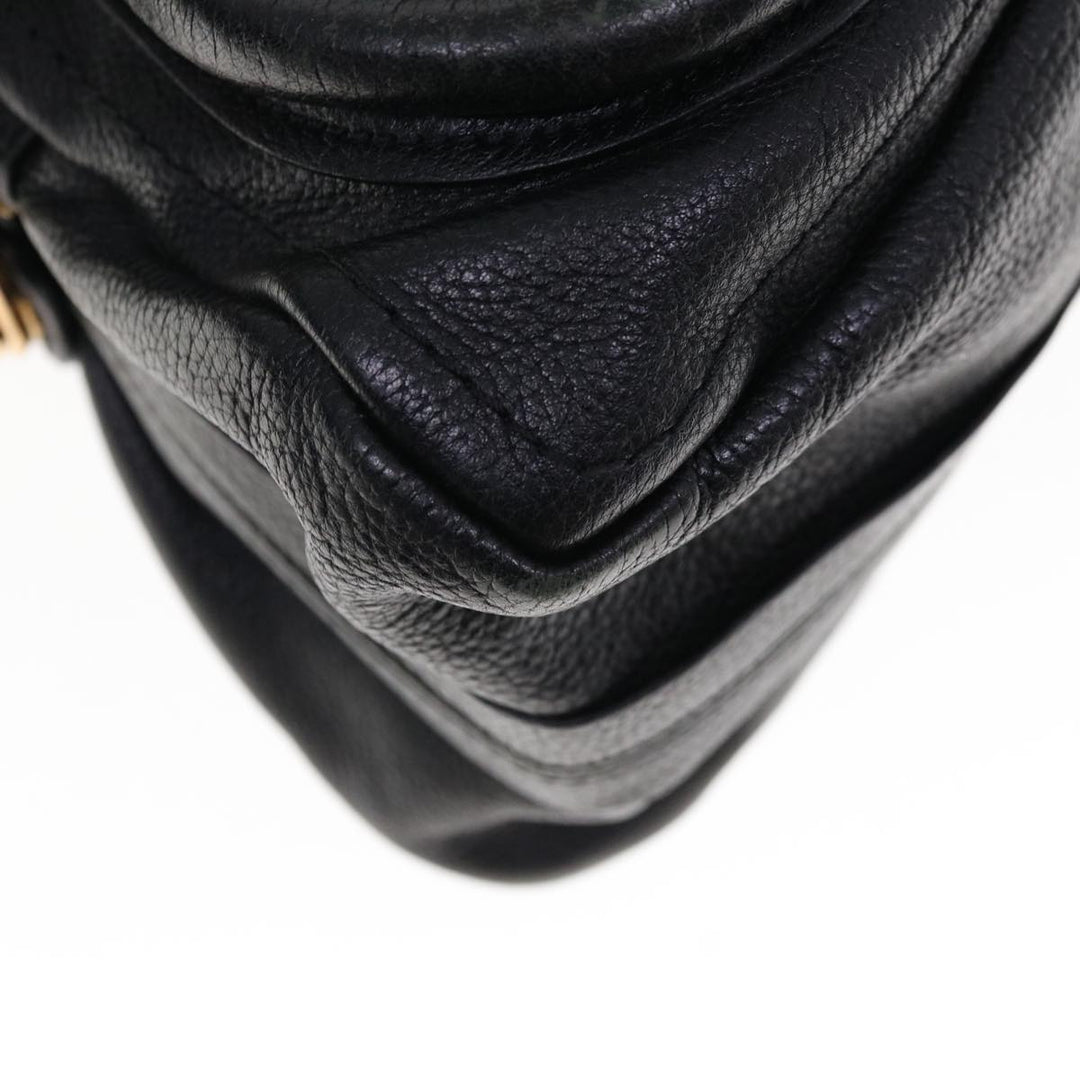 Chloe Paraty Shoulder Bag Leather 2way Black 03 11 50 yk10156