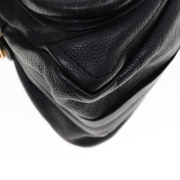 Chloe Paraty Shoulder Bag Leather 2way Black 03 11 50 yk10156