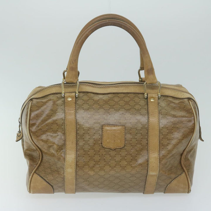 CELINE Bottega veneta Macadam Canvas Hand Bag PVC nylon 2Set Brown 10348