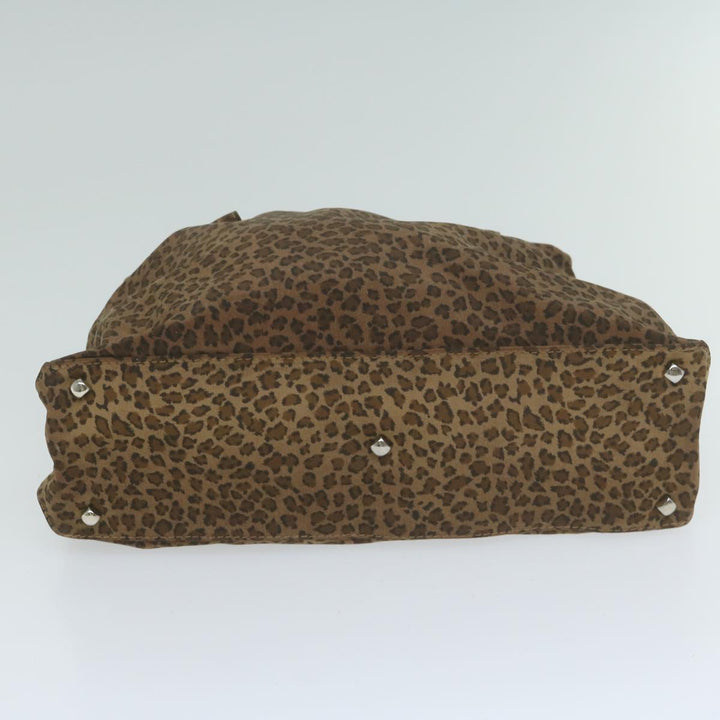 CELINE Bottega veneta Macadam Canvas Hand Bag PVC nylon 2Set Brown 10348