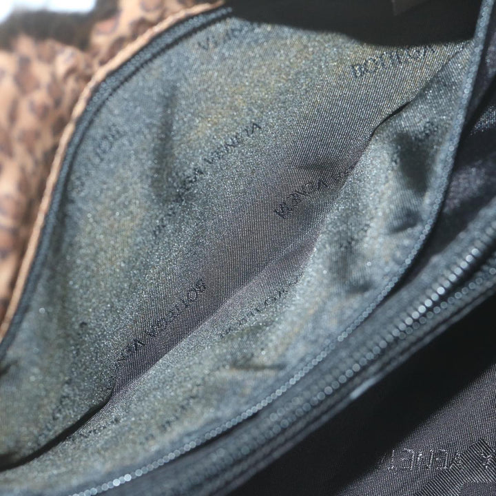 CELINE Bottega veneta Macadam Canvas Hand Bag PVC nylon 2Set Brown 10348