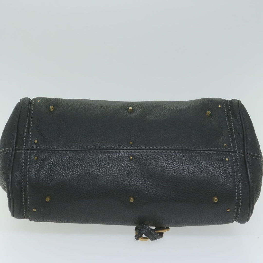 Chloe Paddington Shoulder Bag Leather Black yk10546