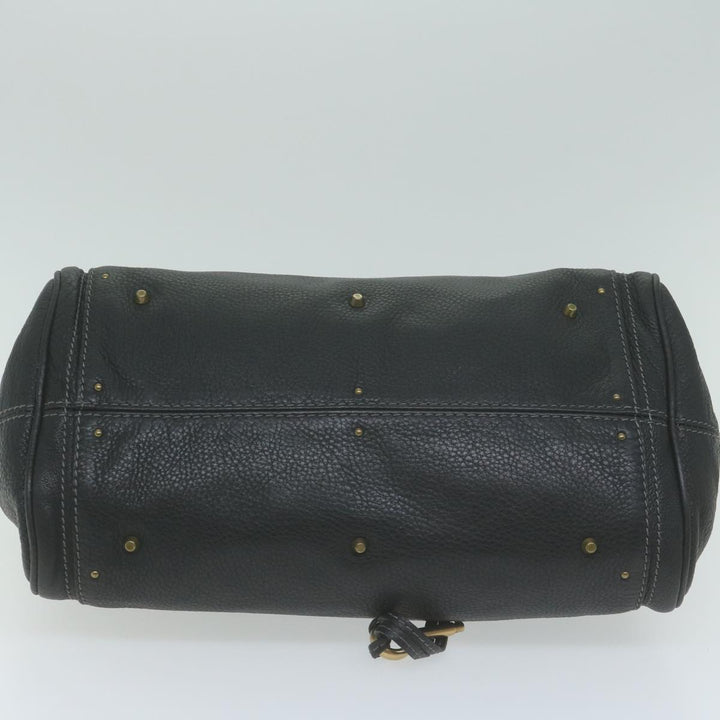 Chloe Paddington Shoulder Bag Leather Black yk10546