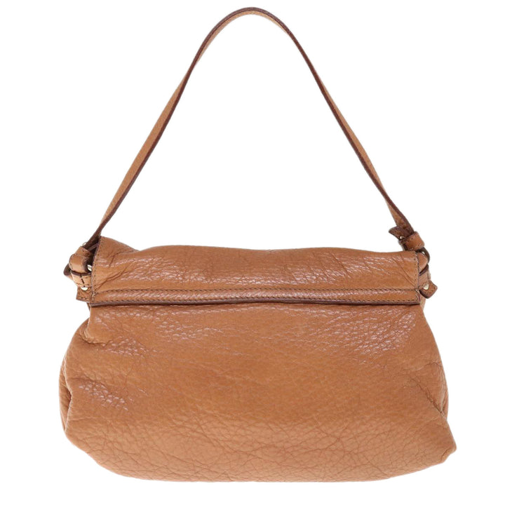 Chloe Lily Hand Bag Leather 2way Brown yk10587