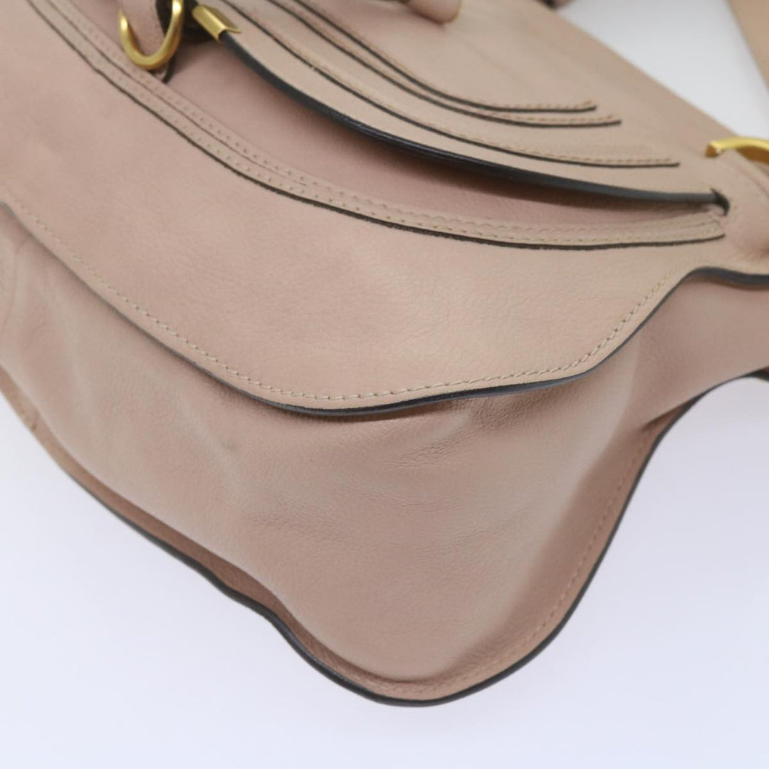 Chloe Mercy Hand Bag Leather 2way Pink yk10730