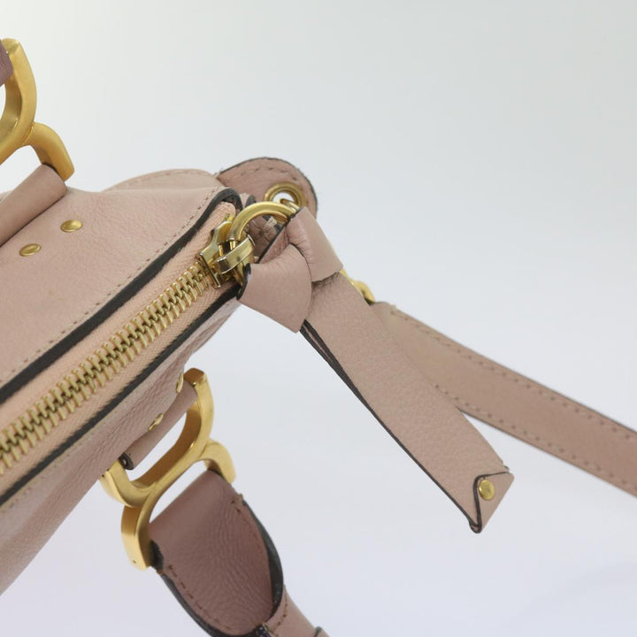 Chloe Mercy Hand Bag Leather 2way Pink yk10730