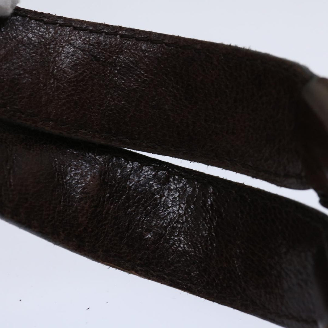 Chloe Hand Bag Leather Brown yk10845