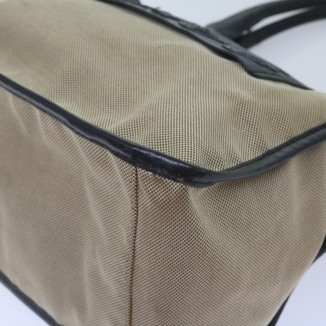 Chloe Harley Hand Bag Canvas Leather Beige 01 10 51 6008 yk10852