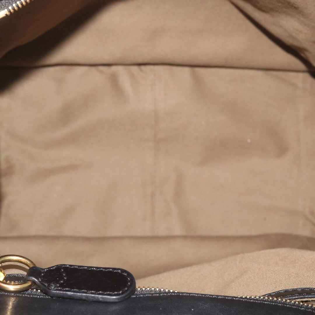 Chloe Harley Hand Bag Canvas Leather Beige 01 10 51 6008 yk10852