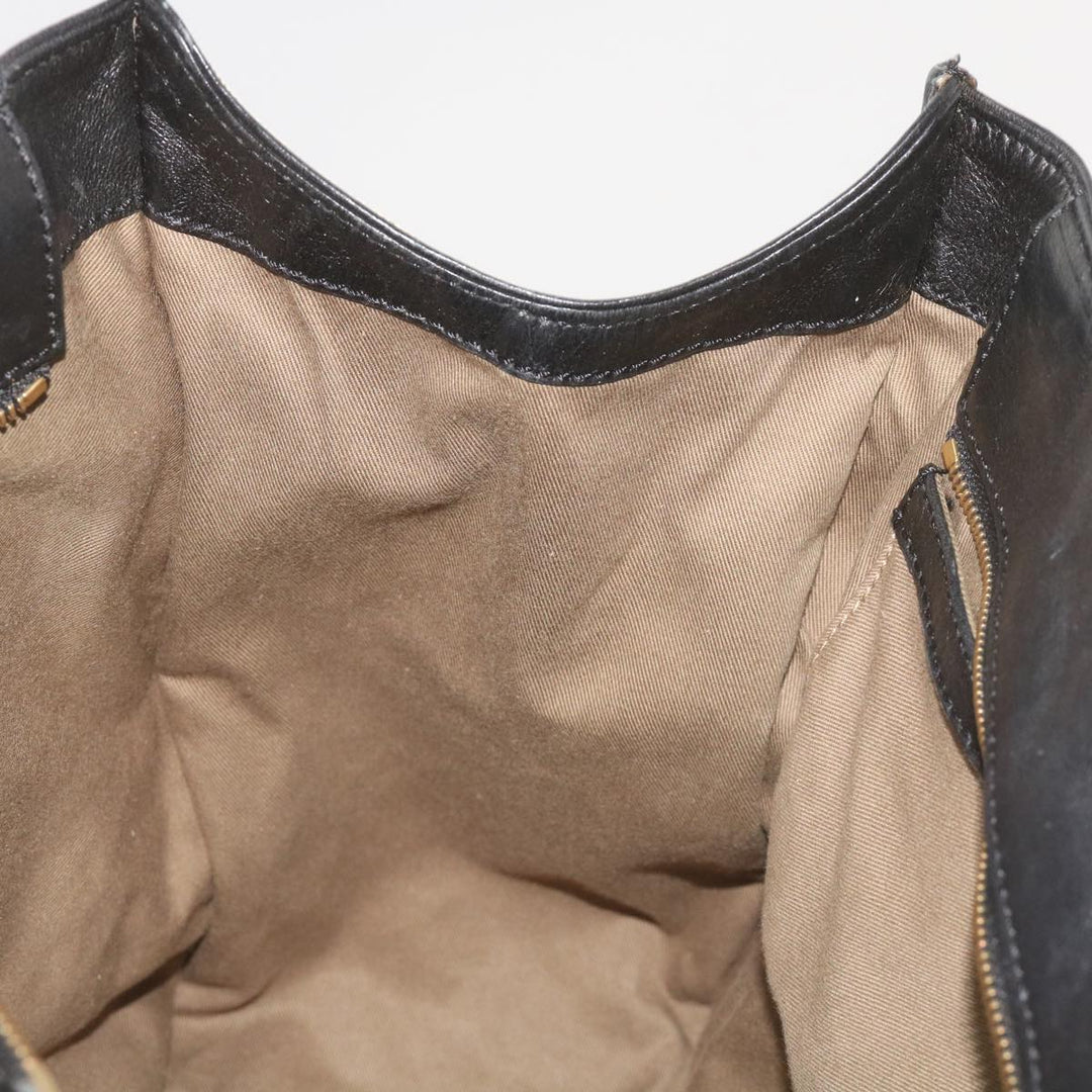 Chloe Harley Hand Bag Canvas Leather Beige 01 10 51 6008 yk10852