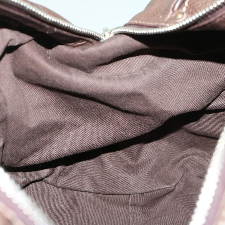 Chloe Paddington Shoulder Bag Leather Brown 03 09 51 5243 yk10862