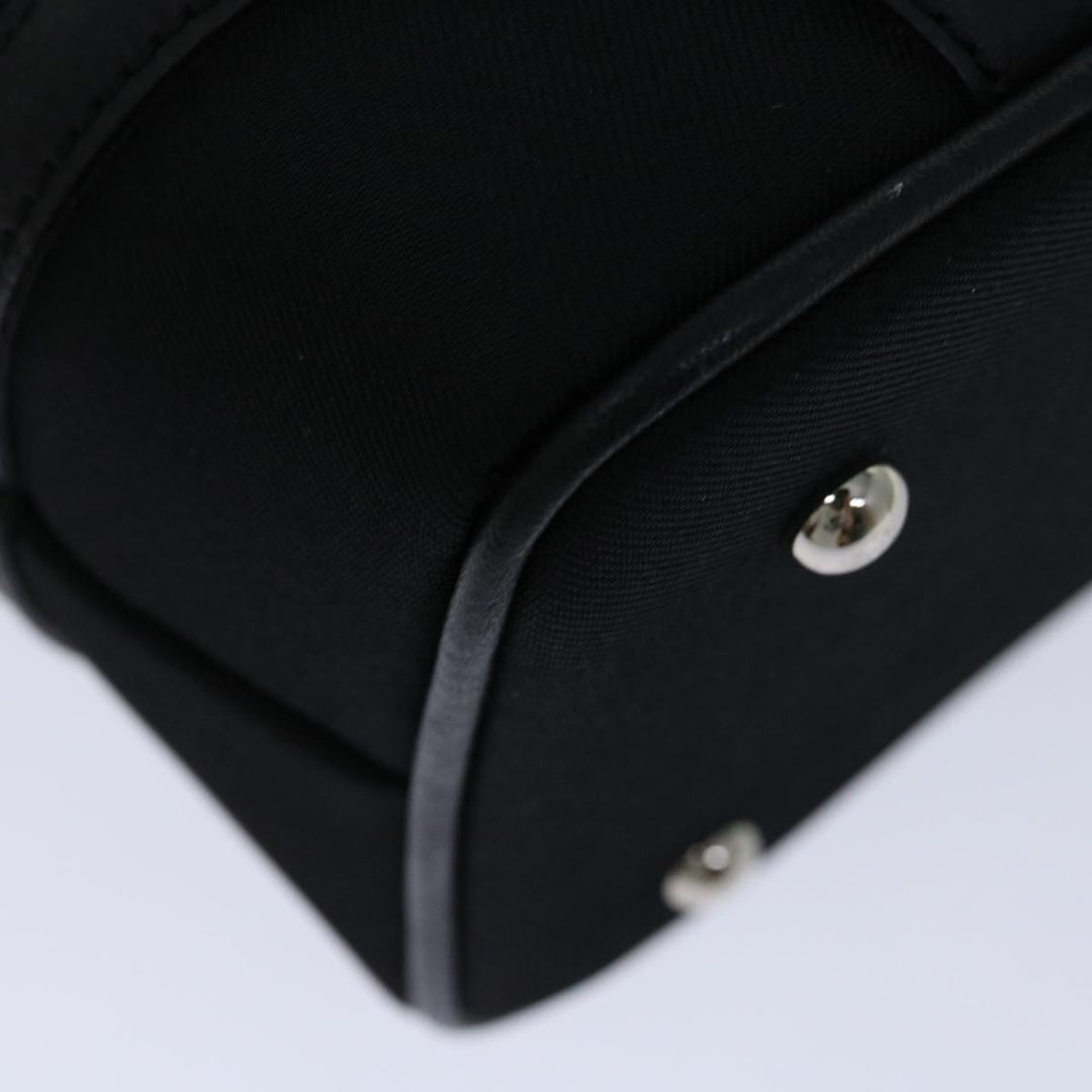 Burberry Nova Check Shoulder Bag Nylon Beige Black Auth yk11086