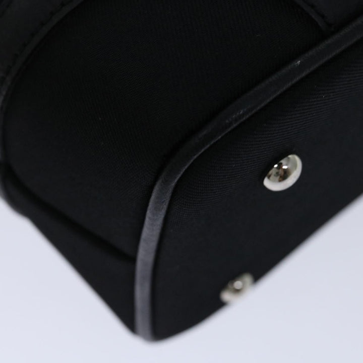 Burberry Nova Check Shoulder Bag Nylon Beige Black Auth yk11086