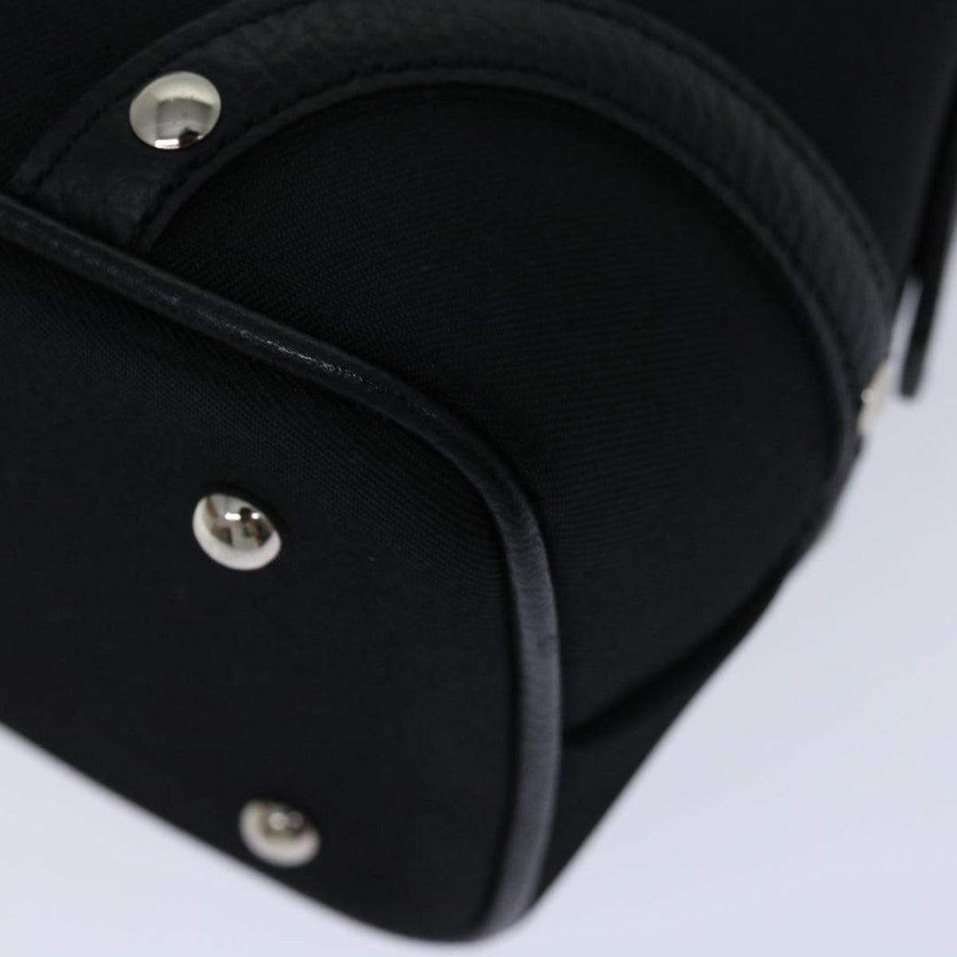Burberry Nova Check Shoulder Bag Nylon Beige Black Auth yk11086