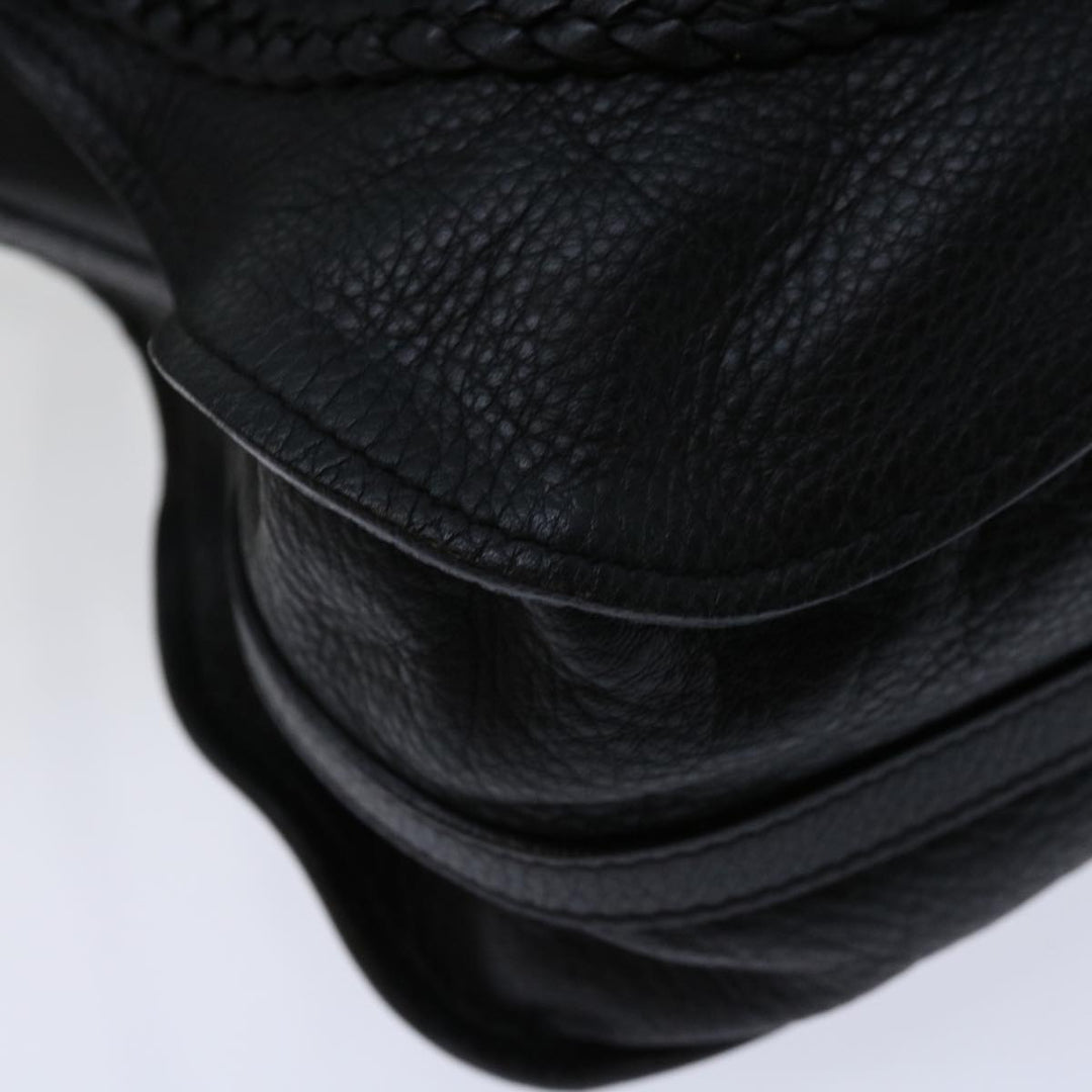 Chloe Mercy Hand Bag Leather 2way Black yk11313