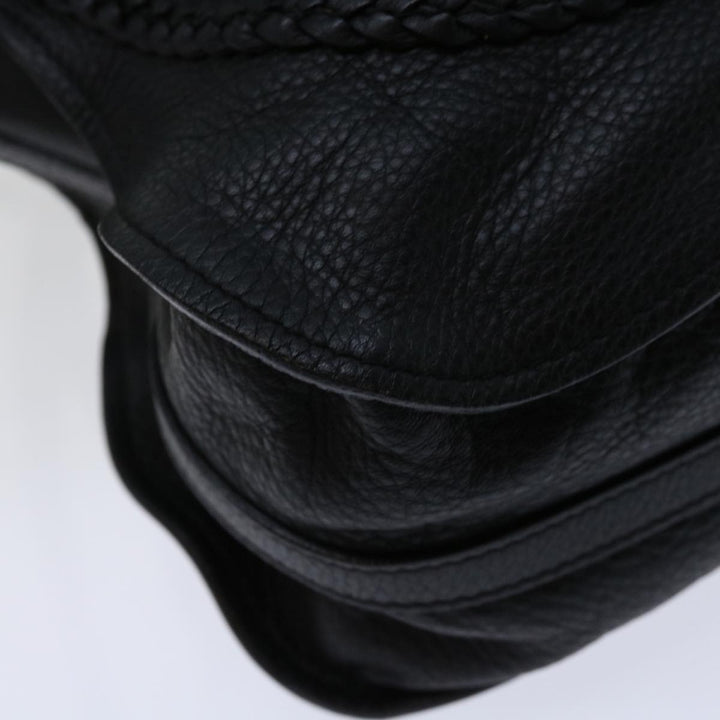 Chloe Mercy Hand Bag Leather 2way Black yk11313