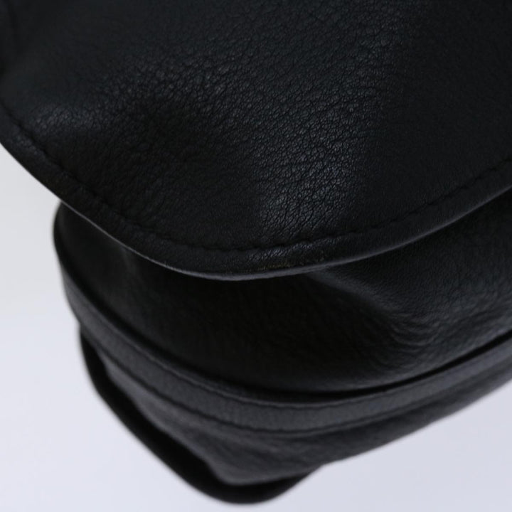 Chloe Mercy Hand Bag Leather 2way Black yk11313