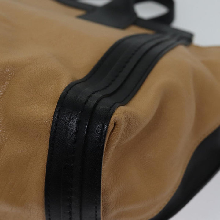 Chloe Hand Bag Leather Beige 01 14 50 65 yk11323