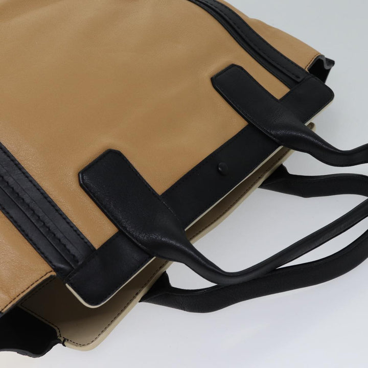 Chloe Hand Bag Leather Beige 01 14 50 65 yk11323