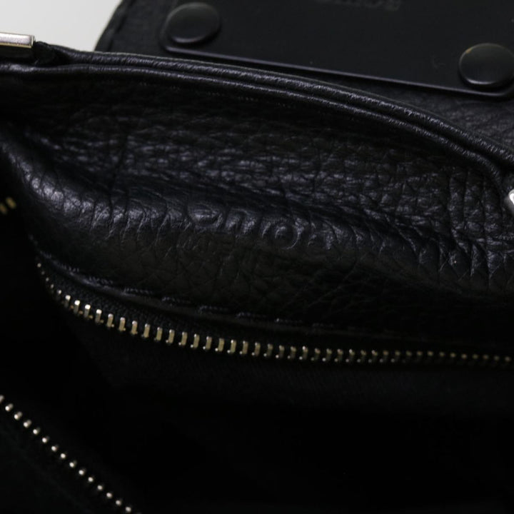 Chloe Paddington Hand Bag Leather 2way Black 04 06 53 yk11349