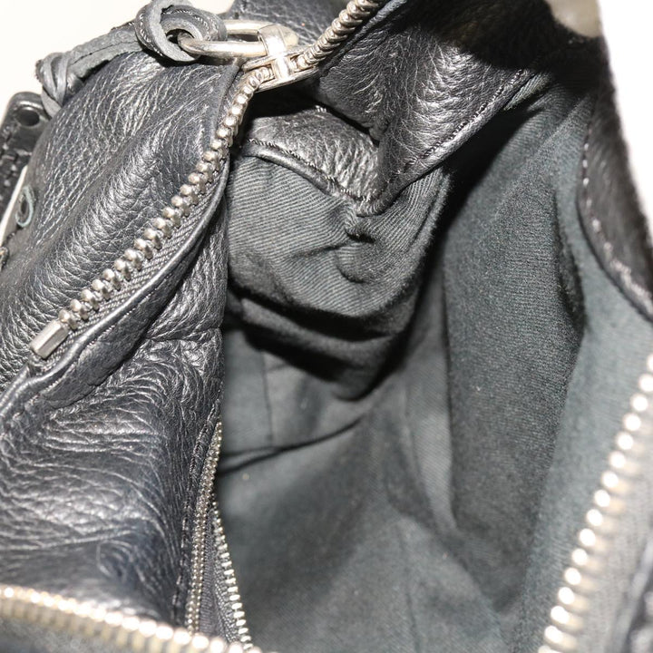 Chloe Paddington Hand Bag Leather 2way Black 04 06 53 yk11349