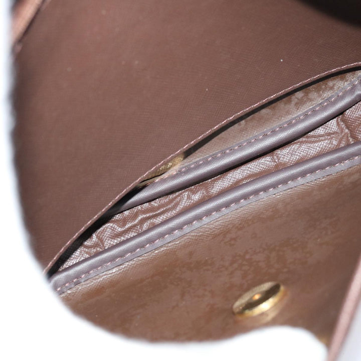 BurberrySs Nova Check Shoulder Bag Canvas Beige Auth yk11355