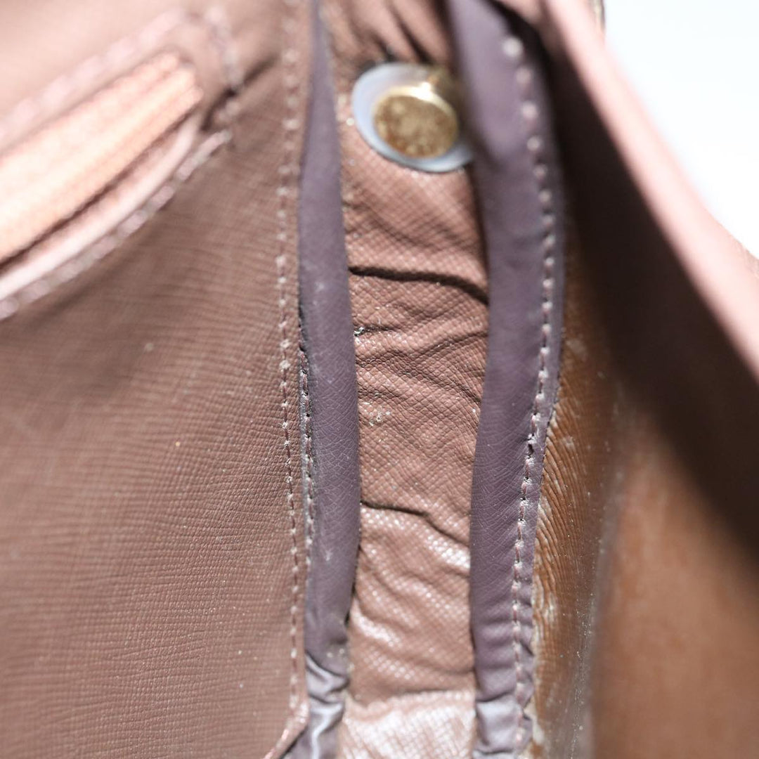 BurberrySs Nova Check Shoulder Bag Canvas Beige Auth yk11355